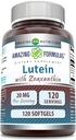 Formulari uimitoare Lutein 20 mg cu Zeaxantină 800 mcg 