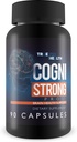 Cogni Strong Pro - Brain Health Support Supplement for Memory, Focus, Clarity, & Mood - Aivojen terveys täydentää aikuisille Ginseng, Turmeeric, vihreä tee, & D-vitamiini - Nootrooppinen aivojen Booster