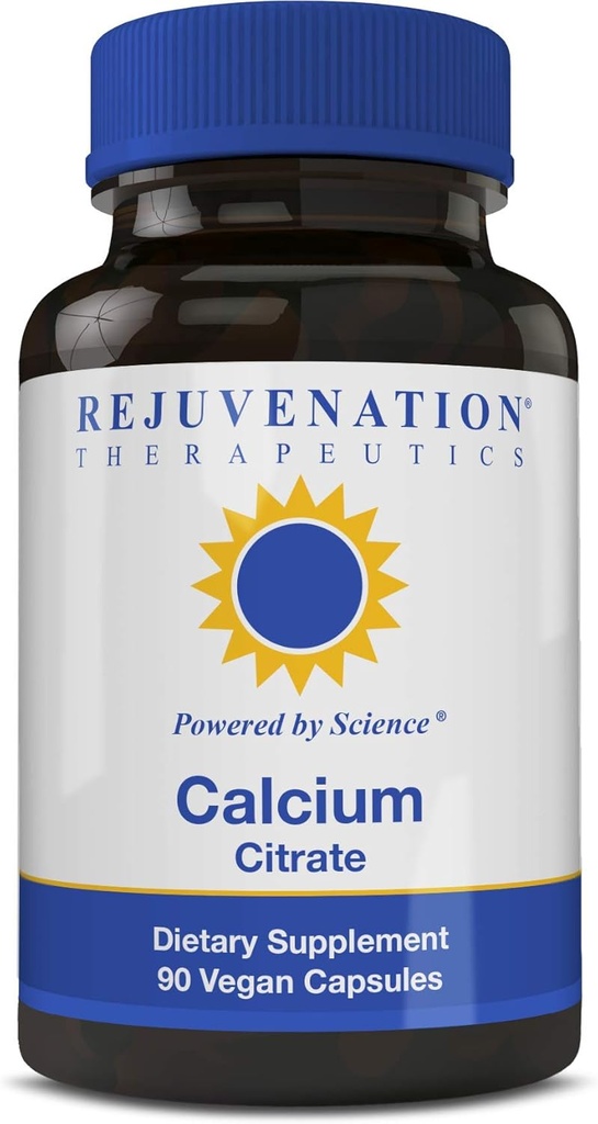 Rejuvenation Therapeutics Calcium Citrate, 90 קפסולות טבעוניות