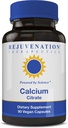 Rejuvenation Therapeutics Calcium Citrate, 90 Vegan Capsules