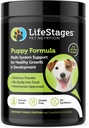 Етап 1: Puppy Formula 0-3 Years for Dog Weight Gain, Muscle & Joint Development, Здрава кожа & Coat Омега 3 & 6, Spirulina, Витамин B6 & Probiotics - Ветеринар одобрен