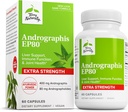 Terry Natural Andrographis EP80 Extra Strength - Brain Health & Immune Support - Joint Health Supplement to Aid Mobility - Vegan Adaptogen Supplement for Energy & Life Support - 60 kapszula