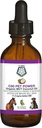 C60 Power for Pets - C60 in Organic MCT Coconut Oil, Natural Wellness Support for Dogs & Cats, Pure Carbon Fullerenes, Promoot gezonde veroudering, Energie, & Mobility - 2 floz Fles