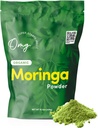 OMG! Superfoods Organic Moringa Powder - 100% Pure, USDA Certified Organic - Hyvä lähde kalsium, rauta, A-vitamiini, E-vitamiini & More! - 15.5 Ounces (1 paketti)