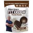 Fit Crunch Tri-Blend Whey Protein, Keto Friendly, Low Calories, High Protein (18 Servings, Milk & Cookies)