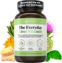 Zen Nutrients gün Liver Vitamini - Bergacyn FF, Organic Milk Butle, Dandelion Root & Artichoke Dogr Health - Fatty Liver Support Təhsil