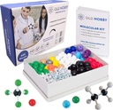 古いNobby Organic Chemistry Set (425 pc) Atoms、ボンド、ガイド、ボンド除去ツール付き分子モデルキット - STEM Science Kit for Kidsは、学生の先生のための化学セットをおもちゃ