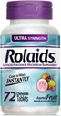 Rolaids Antacīdu kalcija un magnija piedevas