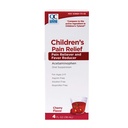 Quality Choice Children's Pain Relief & Fever Reducer for Kids, 4fl oz Acetaminophen 160mg per 5ml, Ibuprofen & Aspirin Free, Liquid Cold and Flu Medicine for Kids, Regular Strength OTC Medication