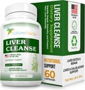 Nature 's Nectar Liver Cleanse Detox & Repair - Active Liver Support with Milk Thistle Liver Detox - Helping Repair & Protect Liver, Aids Fatty Liver & Gallbreeze Health - 60 Capsules