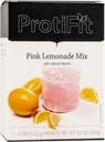ProtiFit - Miscela di bevanda di frutta aromatizzata ad alta proteina, 15g Protein, Calorie basse, Zucchero Libero, Proteine Ideali Compatibili, 7 Servings Per Box (Limonata di Pink)