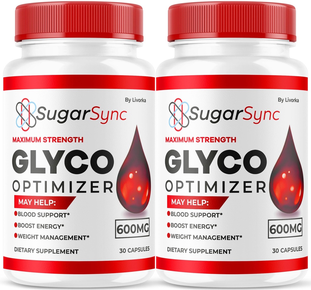 (2 Pack) Sugar Sync Glyco Optimizer, Sugar Sync Glyco, SugarSync, SugarSync Glyco, Sugar Sync Glyco Optimizer Reviews, 60 Capsules