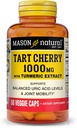 MASON NATURAL 1000mg Tart Cherry Extract standardiseeritud kurkum, 60 päeva tarnekapslid ühine tugi
