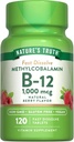 The Nature' The Truth B12 Vitamin Sublingual Tablets s 1000 mcgs 120 count s Vegan, Non-GMO " Gluten Free