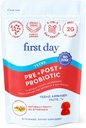 FIRST DAY Teens’ Gut Sustainer Tribiotic Gummies – 3-in-1 Prebiotico, Probiotico e Postbiotico Supplemento – Supporta Digestivo, Pelle, Oral & Salute Immune, Assorbimento Nutriente & Crescita – Alimentazione 30-Giorni