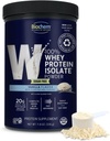 Biochem 100% Whey Sugar-Free Vanilla 20g, 11.8oz, Vegetarian Certificado, Gluten Libre, Certificado non GMO Testado, Keto Friendly, Grass-Fed