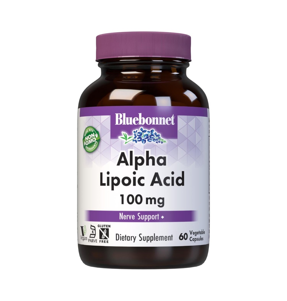 BLUEBONNET NUTRITION ALPHA LIPOIC ACID 100 mg