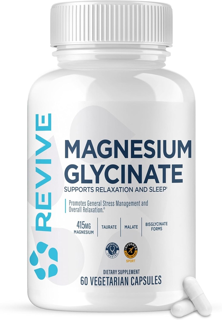 Revive MD Pure Magneziu Glicinate 200mg 