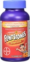 Flintstones Chewable Kids Vitamine, Multivitaminico completo per bambini e bambini con ferro, calcio, vitamina C, vitamina D e altro, 300ct (Pacchetto di 2 150 Conte Bottiglie)