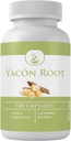 PURE ОРИГИНАЛНИ СУРОВИНИ Yacon Root, (100 капсули) Винаги чисти, без добавки или пълнители, Lab Verified