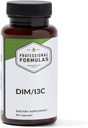 Profesjonelle formler DIM / I3C - Hormon Balance Support med diindolmetan, indole-3-karbinol, vitamin C, vitamin E & magnesium - fremmer sunne østrogenmetabolisme og Detox Pathways - 30 kapsler