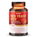 Sotalix Red Yeast Rice 1410 mg with Red Yeast Rice 20:1 Extract, CoQ10, Omega 3, Vitamin D3 & Niacin | Heart Wellness & Metabolism Support | 150 Capsules