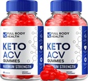 (2 Pack) Full Body Health Keto ACV Gummies Advanced, Full Body Health Keto + ACV Gummies Kilo Apple Tam Vücut Sağlığı Kilo Yönetimi Gummies Full Body Health Yorumlar B12 (120 Gummies)