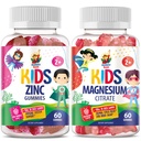 SUNNY SAM Zinc Chewable Gummy & Magnesium Gummies for Kids
