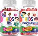 SUNNY SAM Zink Chewable Gummy & Magnesium Gummies för barn
