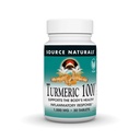 Source Naturals, Turmeric 1000, 1,000mg - 30 Tablets | Supports the Body’s Healthy Inflammatory Response*