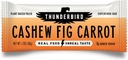 Thunderbird Energy Snack, Gluten- Free with Protein, Healthy Real Food, Vegan Paleo None-GMO, No Added Sugar, Cashew Fig Carrot Flavor (12 Count, 1.7 oz. Bars)