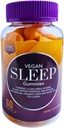 Vegan Sleep Gummies for Aikuinen Bio-Sleep FusionTM with Melatoniini, Magnesium, Turmeeric, Inkivääri, Meri Moss & Collagen .
