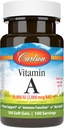 Carlson - A-vitamiini, 10000 IU (3000 mikrog RAE), Vision Health, 100 Softgels