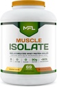 MFL 100% Isolate Protéine l 30g de Protéine l 12g Acides aminés l Keto Friendly l Faibles glucides l 5 lbs. (Crème de banane)