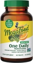 MegaFood One Daily Iron Free Multivitamiini - Monivitamiini naisille ja miehille - Real Food - Immunosupport Supplement - Bone Health - Energy Metabolia - Kasvisruoka; Ei GMO; Ei rautaa - 60 tablettia