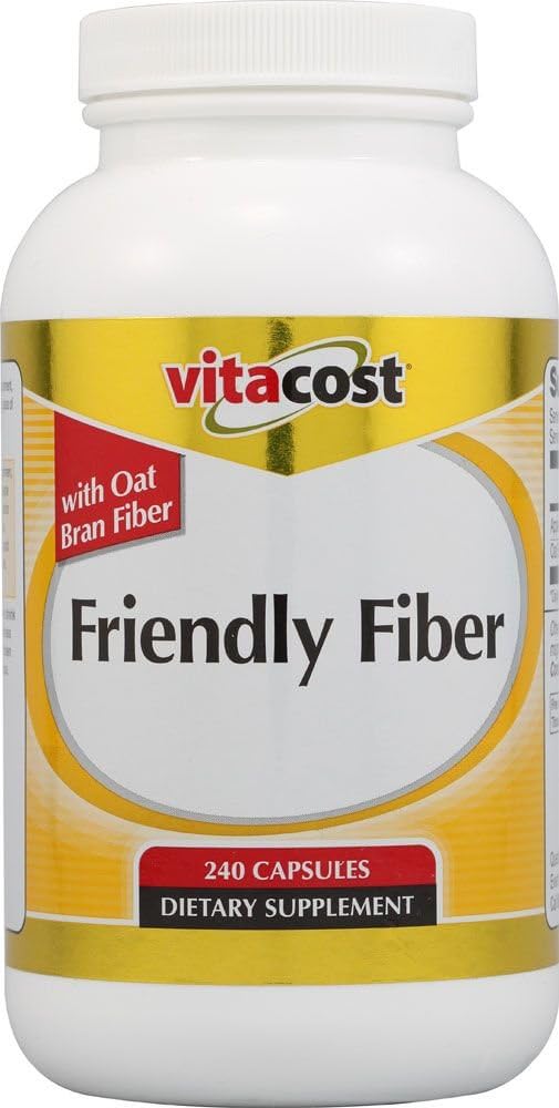 Vitacost Friendly Fiber - 240 kapselia