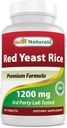 Best Naturals Red Yeast Rice 1200 Mg 60 Tablets (Citrinin Free)