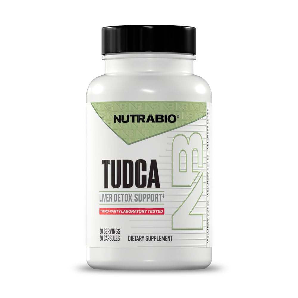 Nutrabio Tudca Liver Detox Support, 250 mg, 60 Capsules