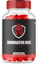 (1 Pack) Dominaator Max Gummies Täiustatud valem Max Performance, kõik looduslikud ekstra tugevuse täiendus, Dominaator Max Gummies lihaste kasvu ja üldist tervisetoetust (60 Gummies)