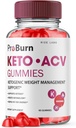 rize laboratorijas - Pro Burn Keto ACV Gumies, Advanced Svara zudums Atbalsts, Visi dabas Apple Sidra papildinājums (60 Gummies)