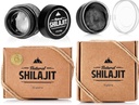 NATURAL SHILAJIT Resin - Shilajit supplement med Fulvic Acid & Trace Minerals, Plant baserede næringsstoffer til energi, immunforsvar & Vitality - 20 Gram & 10 Gram