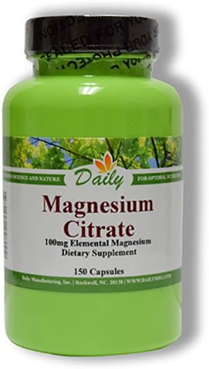 Citrato di Magnesio, 150 capsule vegetariane