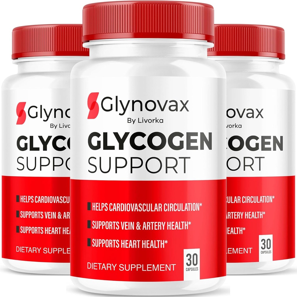 (3 Pack) Pillole Glynovax, Pillole di supporto Glynovax All-Natural, Formula Avanzata Ufficiale Glynovax, Glynovax per una salute ottimale, Pillole di supporto Glynovax Recensioni, 90 capsule per 3 mesi