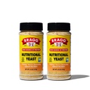 Bragg Premium Nutritional Yeast Seasoning - Vegan, Gluten Free - Хороше джерело протеїну та вітамінів - поживна смородина Пармезан Сирна підстановка (Оригінал, 4.5 Ounce (Pack of 2))