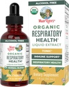 MaryRuth Orlandics AmericanDA Organy Respirative Liquid Resspirative Limain Leaf Marhmallow Root & Elderberberberberberberry Mullin , per a la barreja de Lung Herbals Herake Imne , gràcies a l'hora d'imnkovon 1 Oz