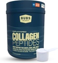 BUBS Naturals Collagen Peptides אבקת, Collagen for Women & Men, hydrolyzed Peptides, Unflavored Pasture הרים את Grass פד, Paleo Keto Friendly, תומך שיער עור ובריאות משותפת (20 oz) 28 משרתים