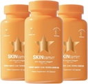 SKINTAmin Vegetarian Collagen Pills Note 124; Bedste Collagen Kosttilskud til kvinder til at støtte hud Firmness og Wrinkles