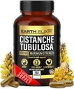 Earth Elixir Cistanche Tubulosa 400 mg (180 капсули) 3 месеца доставка Made in USA - 3th Party Tested - Cistanche Addition - Zero Fillers - Max Precision - Nootropics - 100% Pure Cistanche Herb