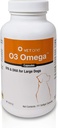 VetOne O3 Omega Soft Gel per grandi cani - Essential Fatty Acid Support - Skin & Coat Supplement - 250 capsule