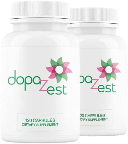 Dopazest - การสนับสนุนสําหรับ Part Clarity, Croid สมองและสมอง fog*. (201 Capsules) 2 แพค